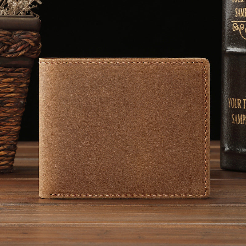 Women's & Men's Dollar Large Capacity Swiping Retro Style Trendy Scalper Men's Wallet