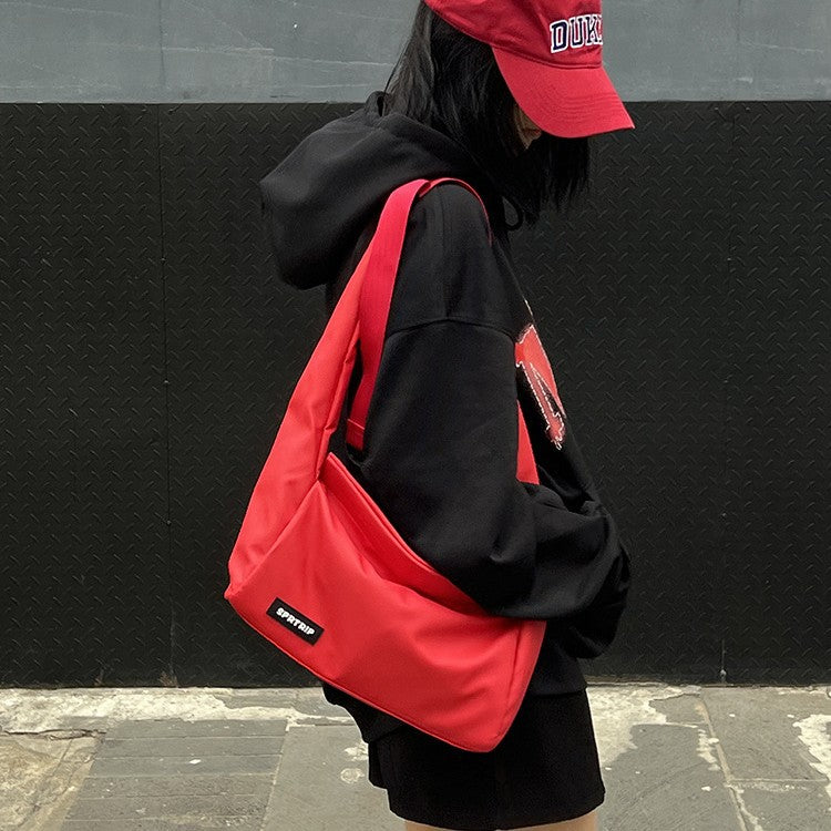 Women's & Men's Ge Early Spring Oxford Cloth Simple Crossbody Bags