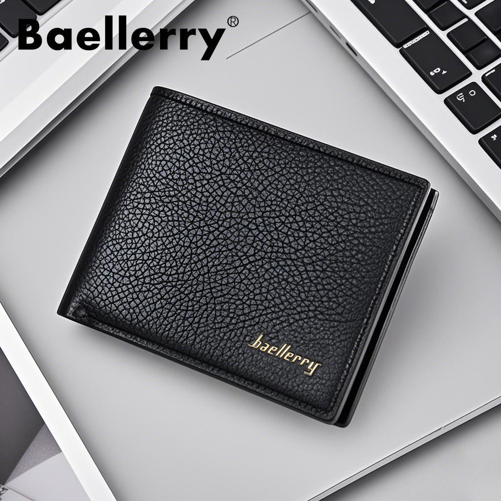 Men's Short High-grade Business Swiping Zipper Simple Men's Wallet