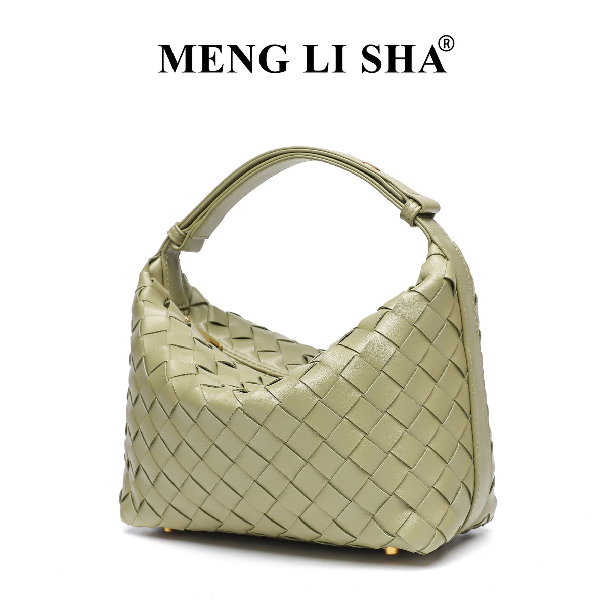 High Sense Hand-woven Versatile Lunch Box Fashion Simple Women's Handbag