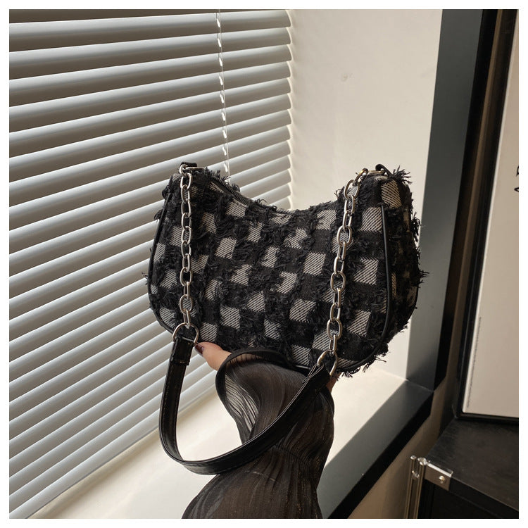 Women's Unique Gradient Denim Fashionable Design Leisure Bags