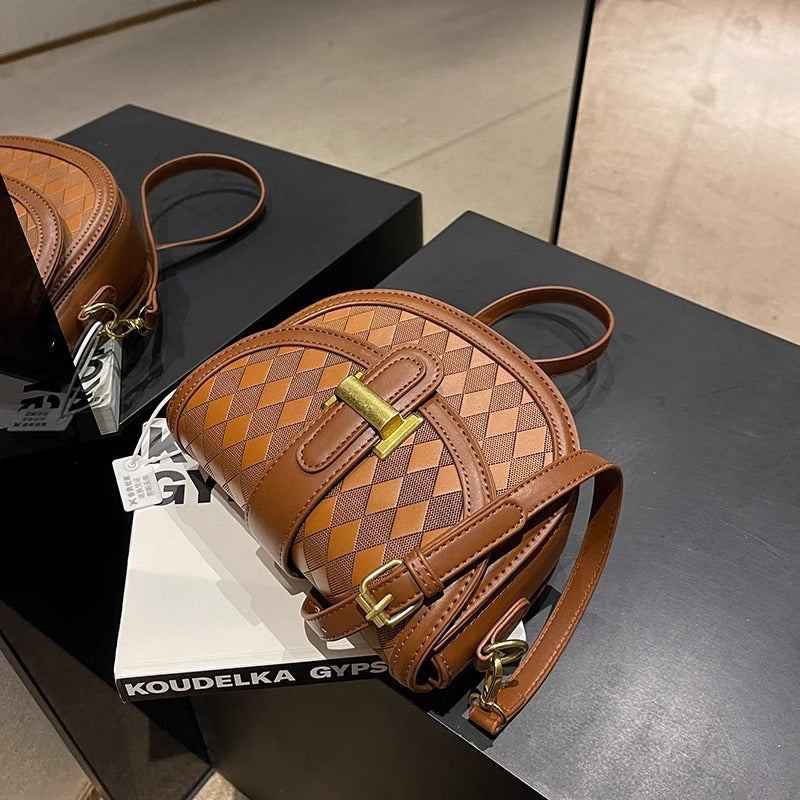 High-grade Female Niche Contrast Color Fashion Crossbody Bags