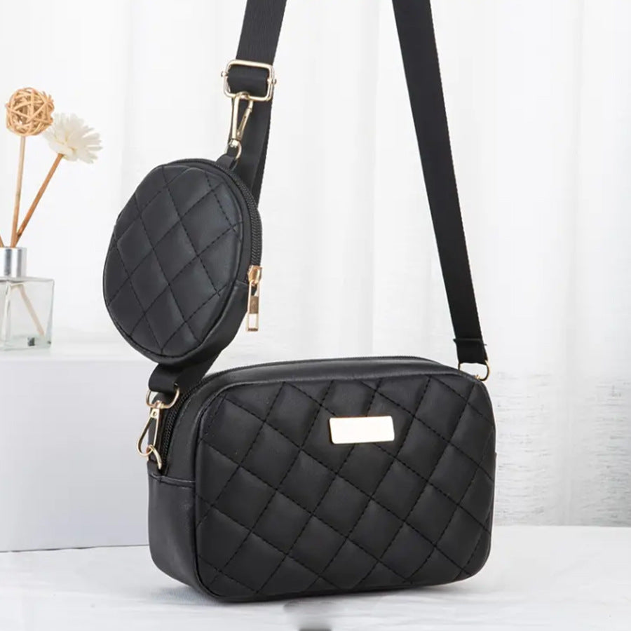 Women's Fashion Two-piece Suit Simple Commute Portable Bags