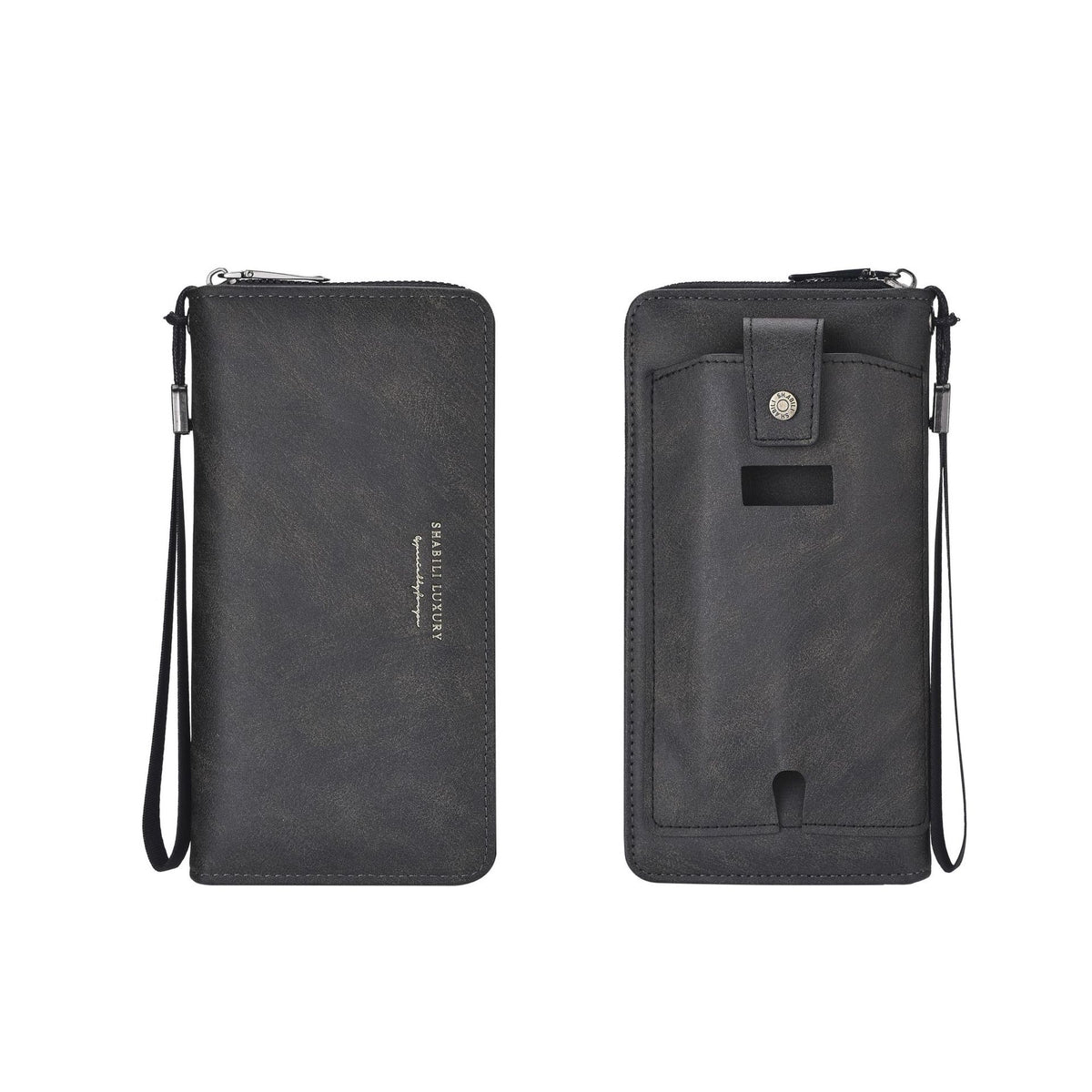 Men's Zipper Multiple Slots Long Mobile Men's Wallet