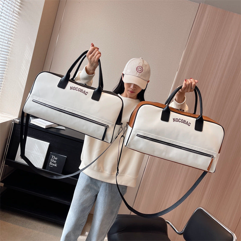 Women's Portable Korean Simple Large Capacity Storage Travel Bags