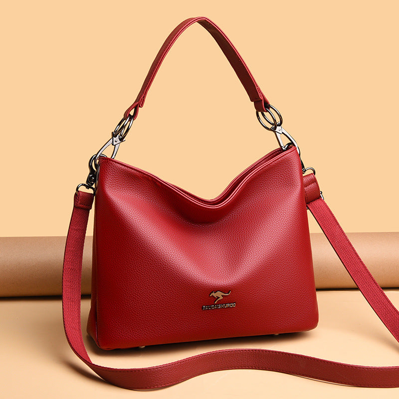 Women's Large Capacity Big Mom Simple Crossbody Bags