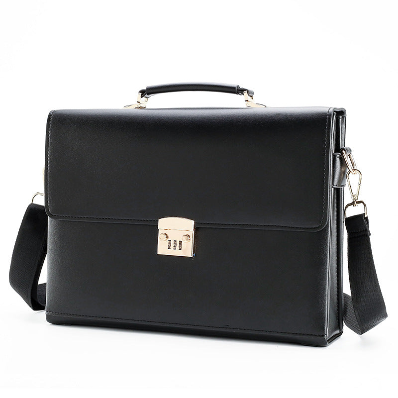 Men's Simple Business Password Large Capacity Computer Men's Briefcases