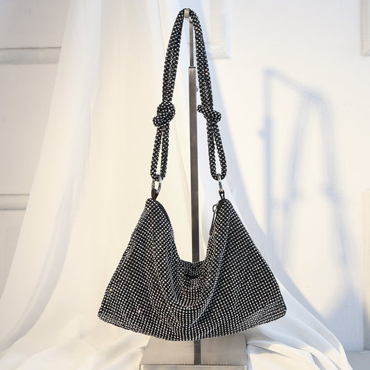 Women's Full Diamond Dinner Studded Hand Underarm Evening Bags