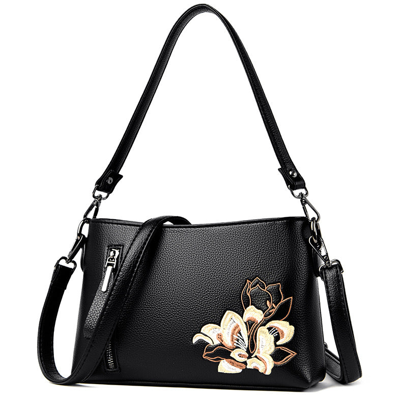 Style Embroidery Clutch Fashion Temperament Mother Crossbody Bags