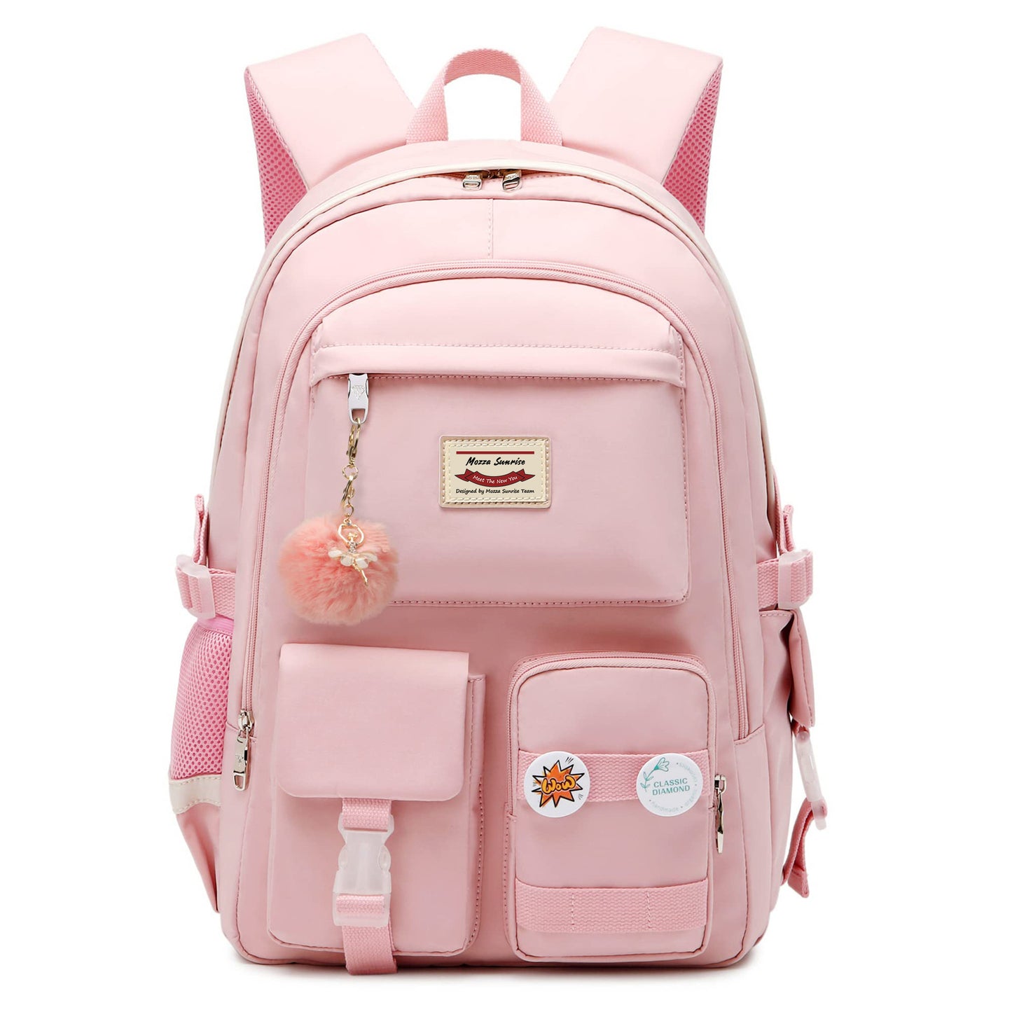 Female Junior High Large Capacity College Backpacks