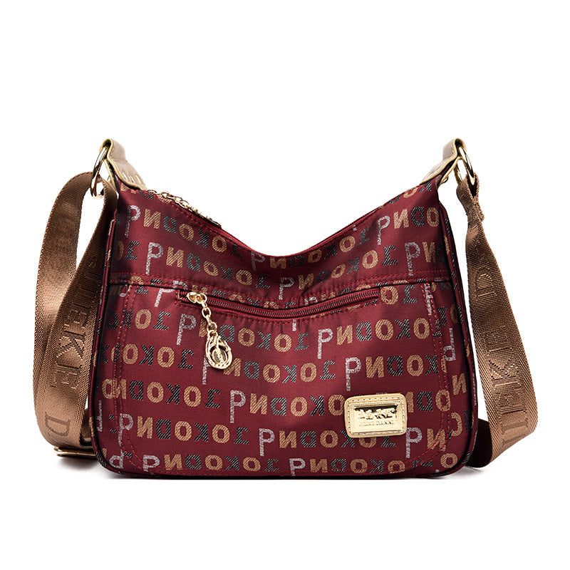 Waterproof Oxford Cloth Summer Large Capacity Crossbody Bags