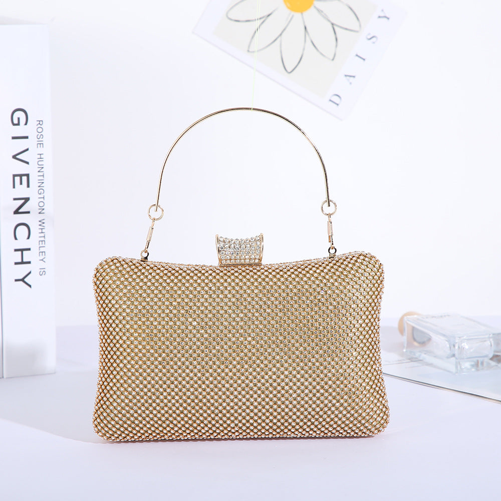 Dinner Classic Diamond Clutch Handmade Rhinestone Evening Bags