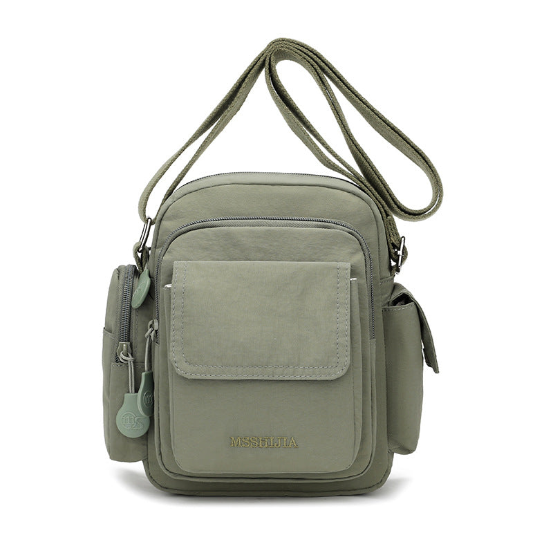 Men's & Women's Summer Fashion Niche Nylon Waterproof Women's Messenger Bag