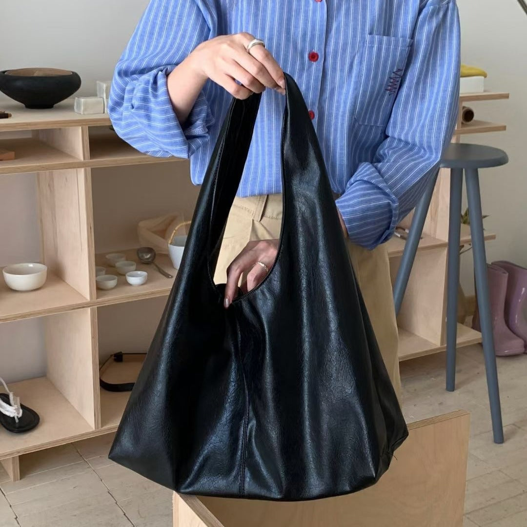 Texture Sense Large Capacity Totes Now Shoulder Bags