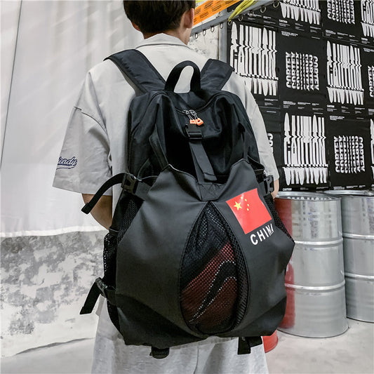 Men's National Fashion Large Capacity Basketball Multifunctional Backpacks