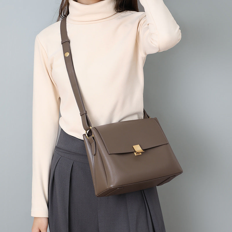 Women's Genuine Leather Fashionable High-grade Western Style Women's Shoulder Bag