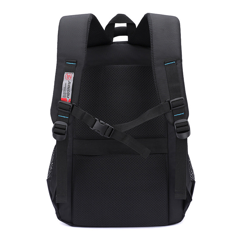 Men's Korean Fashion Large Capacity Junior Contrast Elementary School Students' Schoolbags