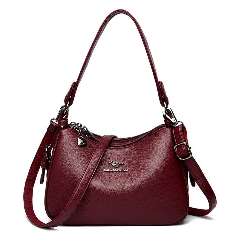 Women's Kangaroo Dumpling Pillow One Mom Fashion Crossbody Bags