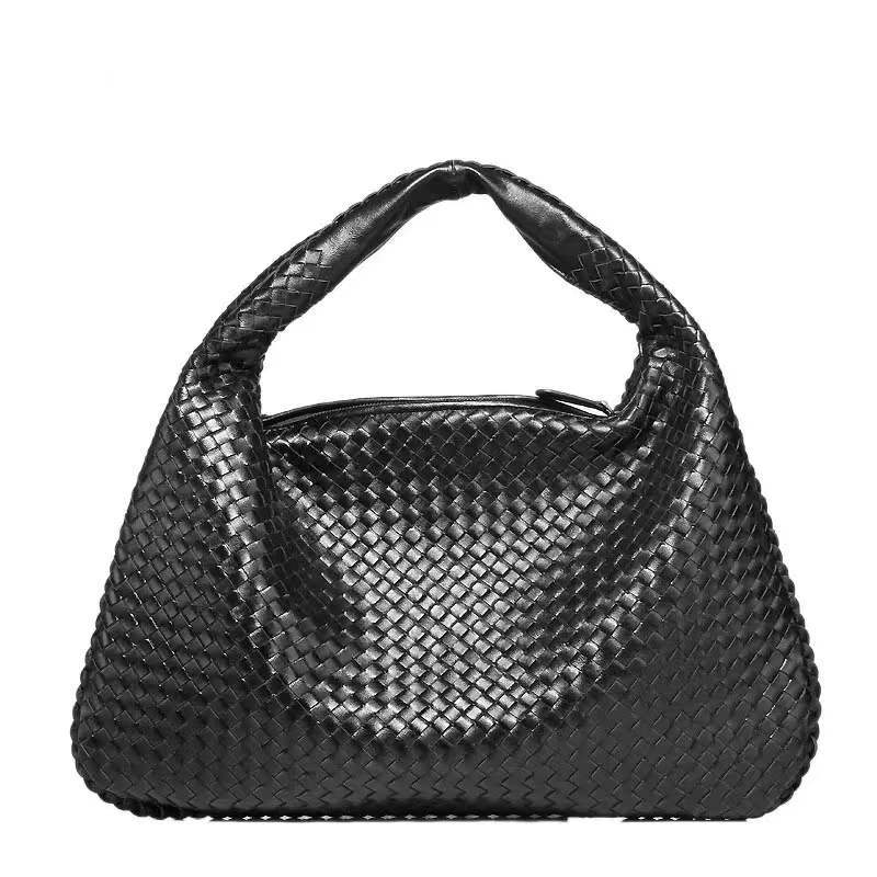 Beautiful Women's Hand-woven Oversized Dumpling Monk Women's Shoulder Bag