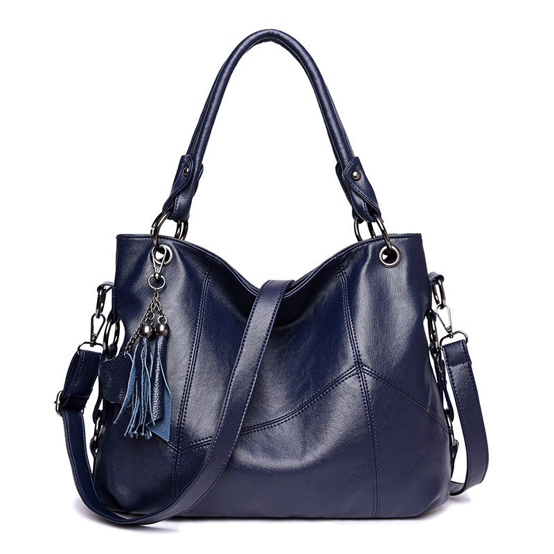 Pretty Women's Pouches Mother-in-law Soft Leather Handbags