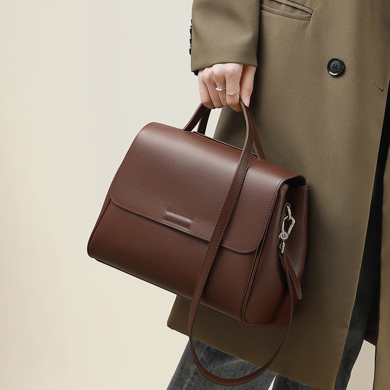 Women's Light Luxury Leather Summer Elegant Commuter Women's Handbag