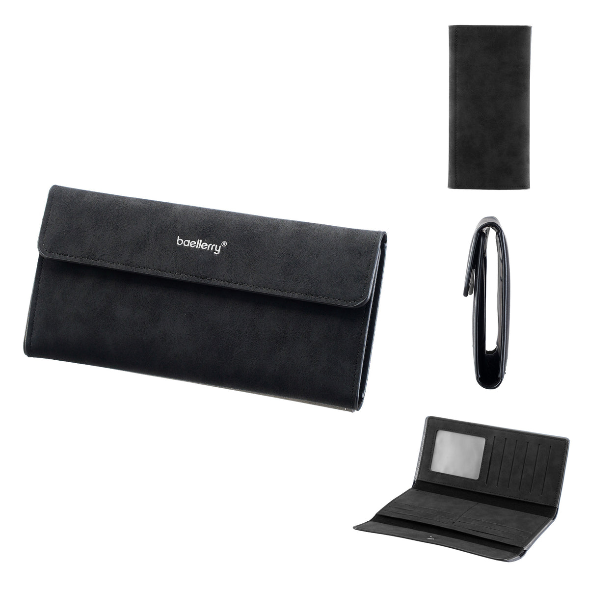 Men's Long Retro Multiple Slots Soft Leather High Sense Minimalist Men's Wallet