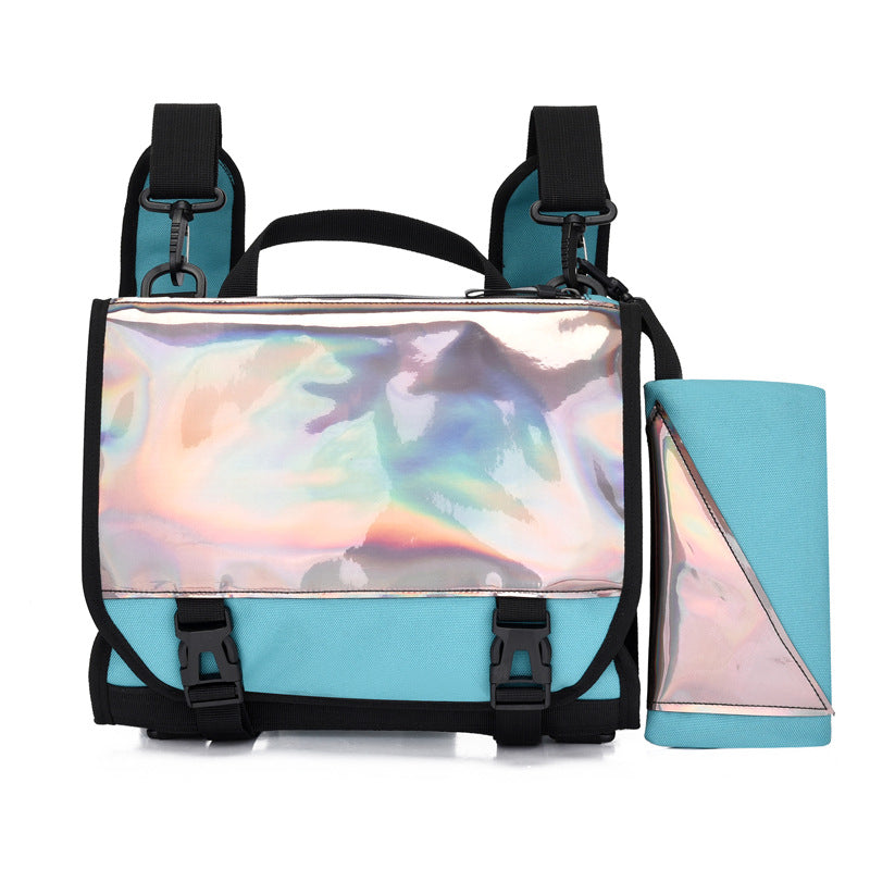Reflective Color Changing Double Rocker Size Fish Board Sports Backpacks