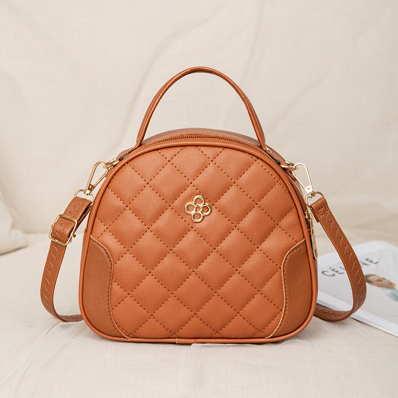 Creative Popular Women's Diamond Pattern High-quality Women's Messenger Bag