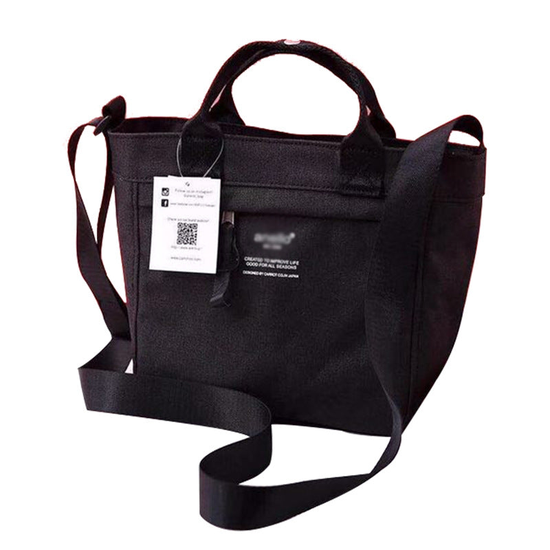 Women's High Sense Niche Canvas Large Capacity Shoulder Bags