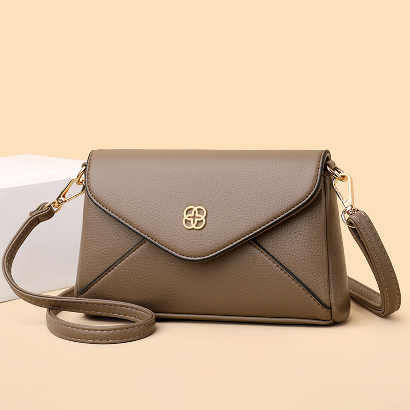 Women's Hand Packaging Mobile Simple Mom Style Purses