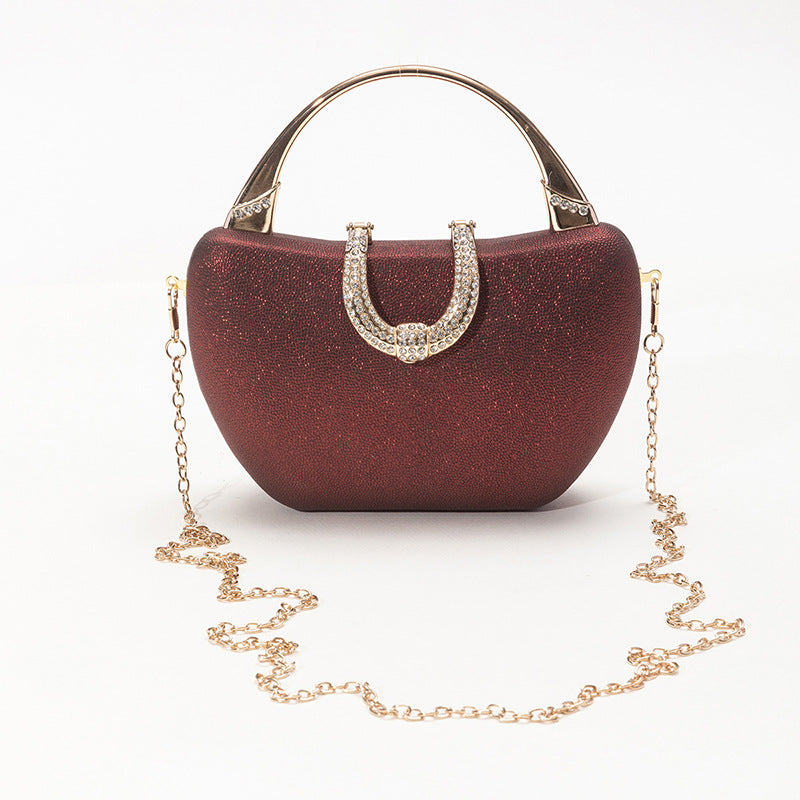 Hand-held Simple High-grade Retro Dinner Chain Evening Bags