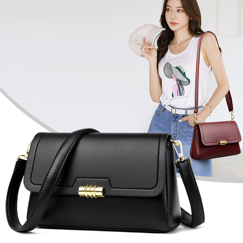 Women's Glamorous Fashion Trendy Korean Hand Small Square Bags