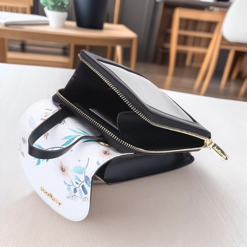 Women's Mobile Korean Touch Screen Printed Mini Women's Messenger Bag
