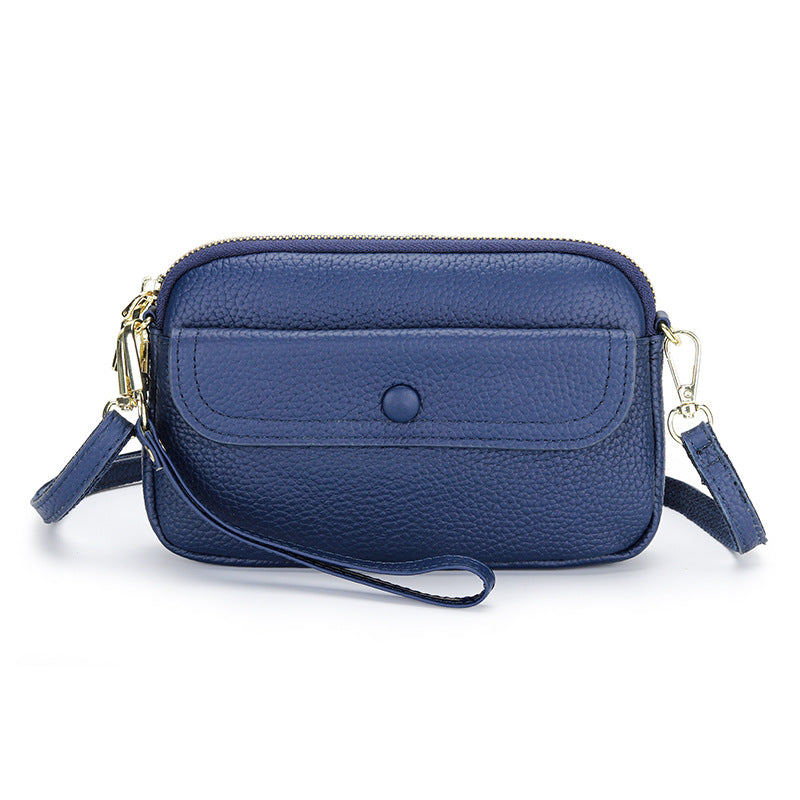 Women's Genuine Leather Lightweight First Layer Cowhide Crossbody Bags