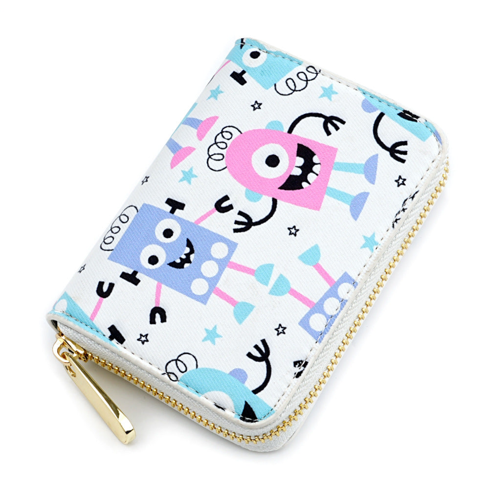 Beautiful Women's Short Clutch Cross Pattern Ladies Wallet
