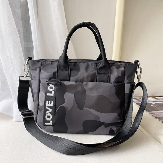 Women's Style Dumpling Medium Nylon Cloth Lightweight Fashion Crossbody Bags