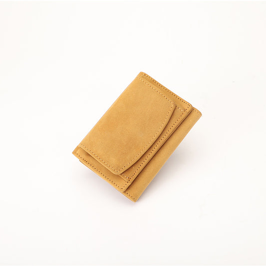 Women's & Men's & Fashion Genuine Leather Mini Short Ladies Wallets