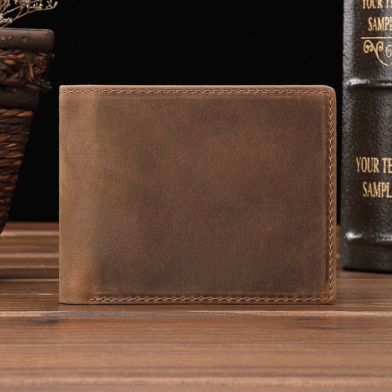 Women's & Men's Dollar Large Capacity Swiping Retro Style Trendy Scalper Men's Wallet