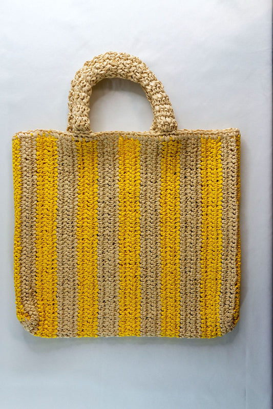 Straw Woven Letter Embroidery Hollow Beach Handbags