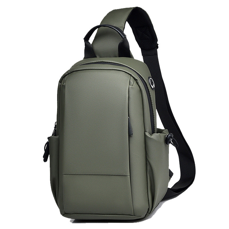Men's Large Capacity Waterproof Fashion Simple Men's Chest Bags