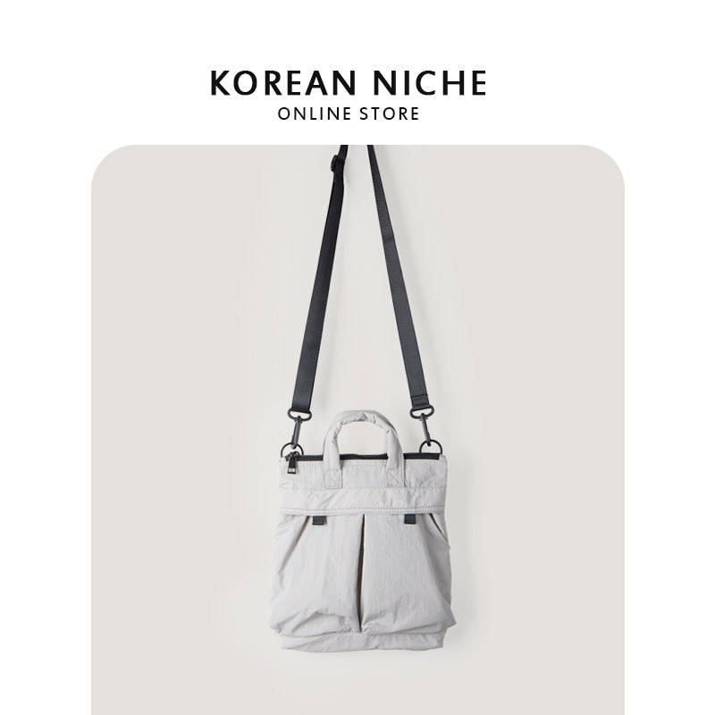 Simple Style Nylon Summer Niche Large Shoulder Bags