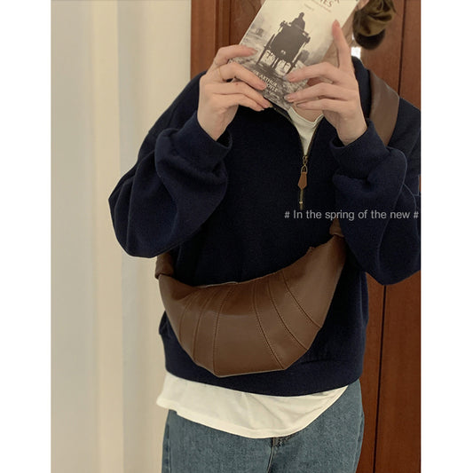 Women's Fashion Retro Niche Korean Style Moon Bags