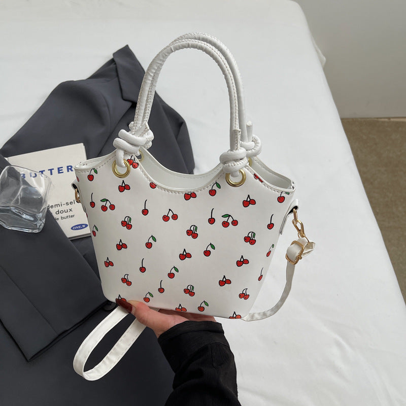 Trendy Girly Fashion Commuting Cute Pendant Large Handbags