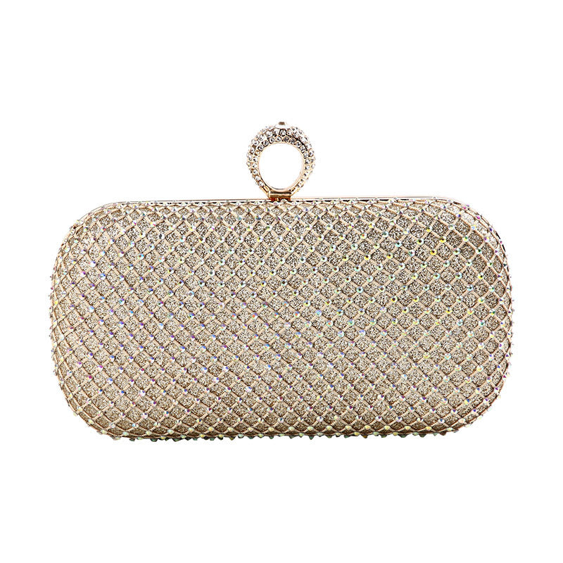 Rhinestone Dress Diamond Net Drill Portable Evening Bags