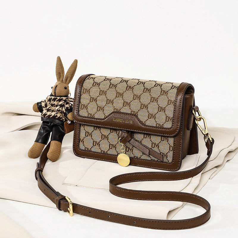 Durable Women's Fashion Trendy Advanced Texture Women's Messenger Bag