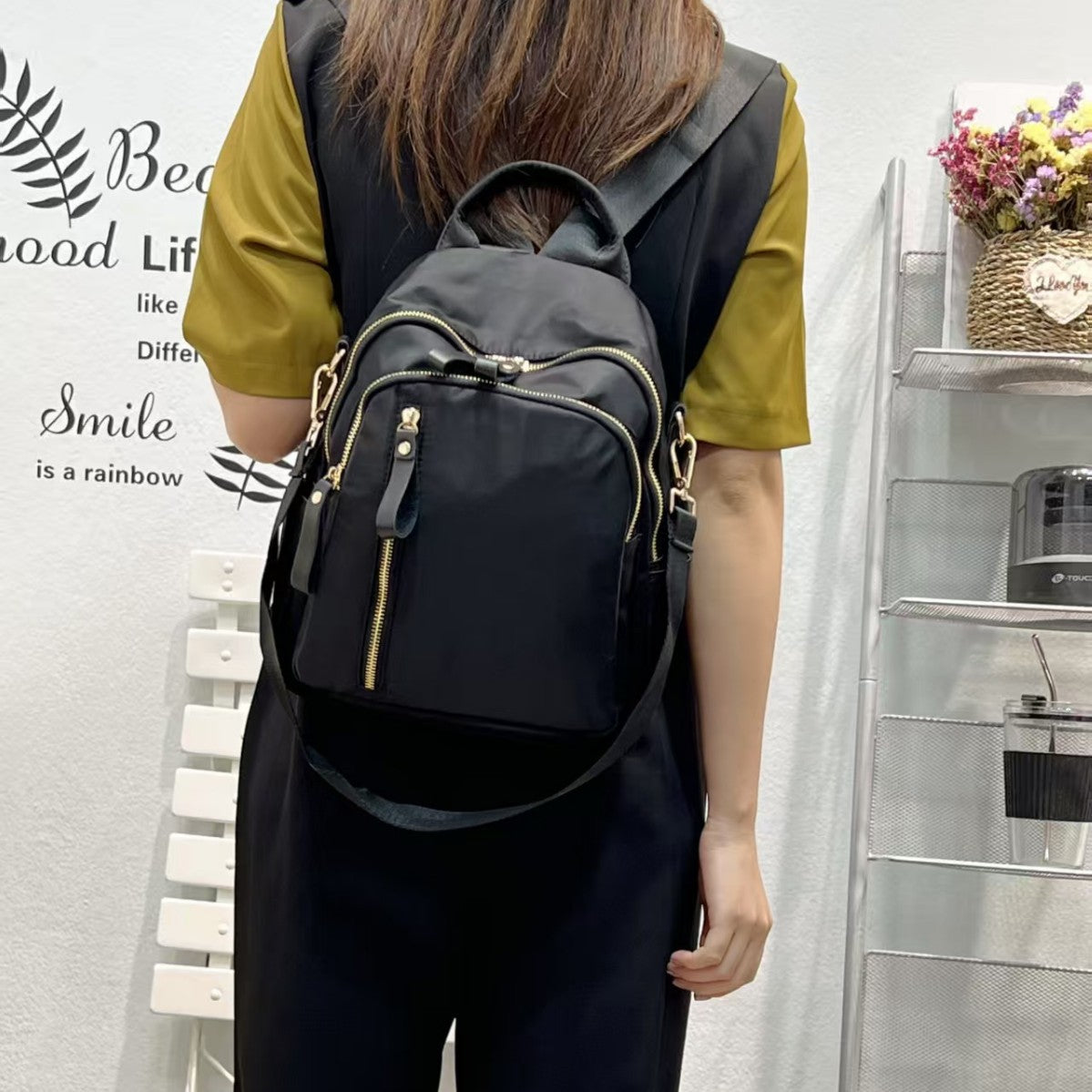 Classy Korean Style Lightweight Short-distance Commuter Backpacks