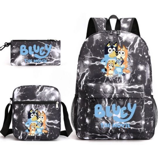 Women's & Men's & Three-piece Leisure Printed Large Capacity Backpacks