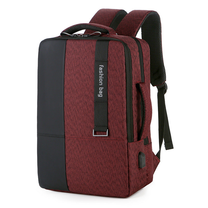 Men's Leisure Commute Business Computer Exhibition Trendy Backpacks