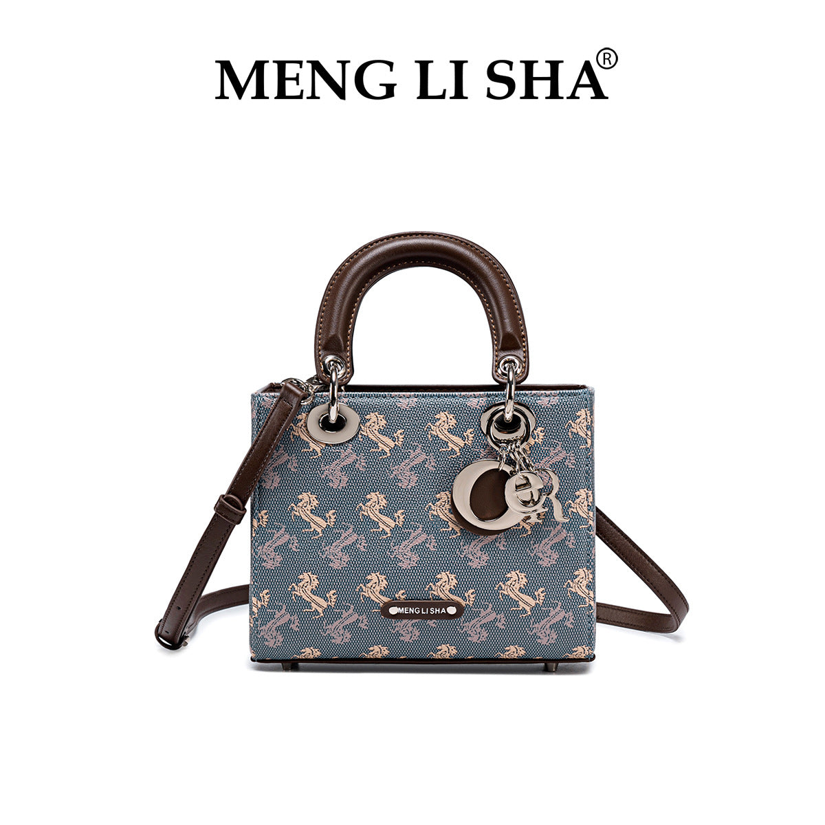 Women's Fashion Embroidery Portable Diana Large Capacity Women's Handbag