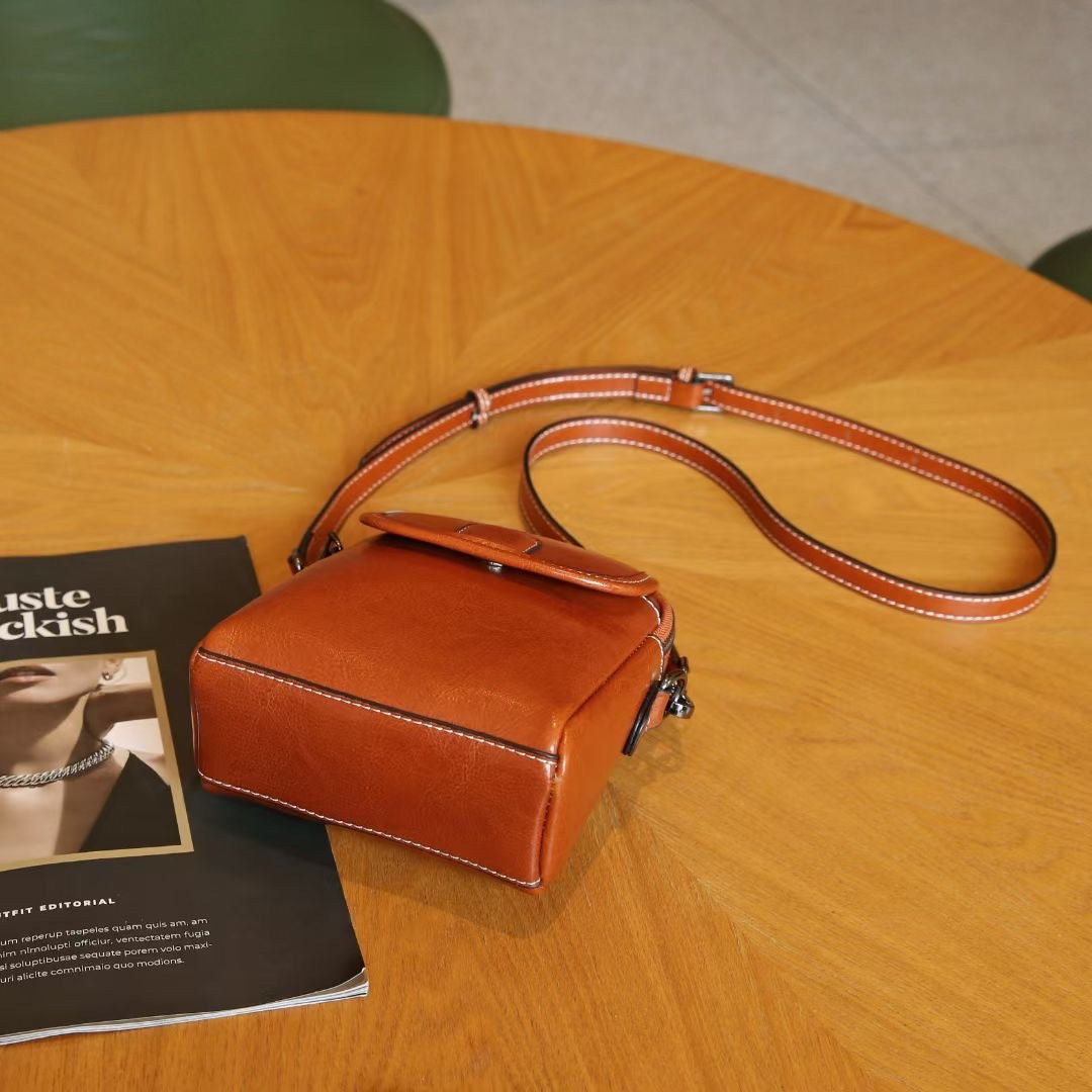 Women's Genuine Leather Fashion Trendy Soft Versatile Bags